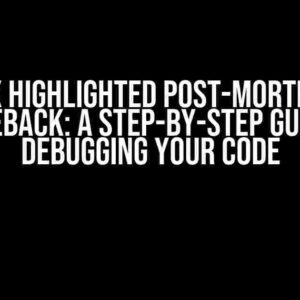 Syntax Highlighted Post-Mortem IPDB Traceback: A Step-by-Step Guide to Debugging Your Code